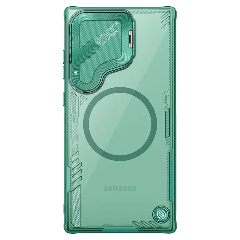 Weiche Hülle mit Hartglas für Galaxy S24 Ultra