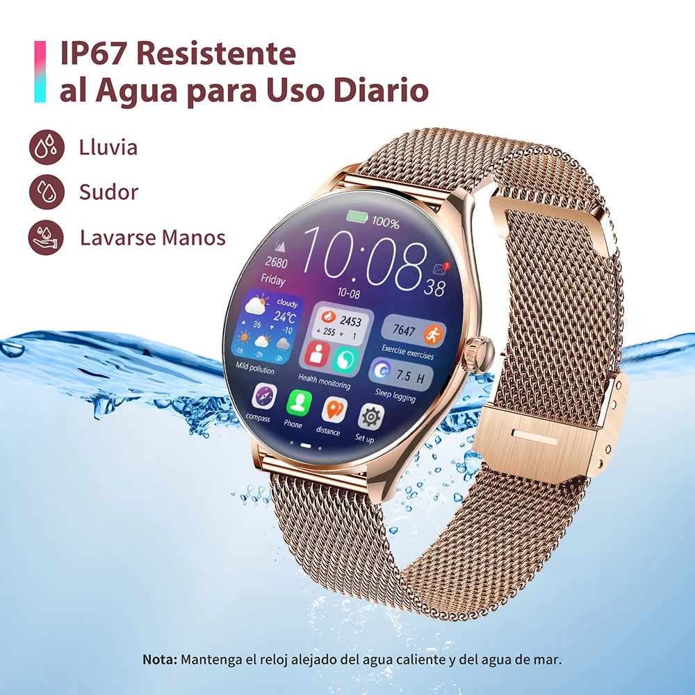 Ultra-thin smartwatch with 1.43" AMOLED HD display