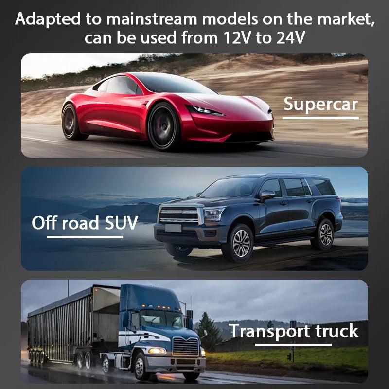 4-in-1 120W Auto Ladegerät USB-C Schnellladen