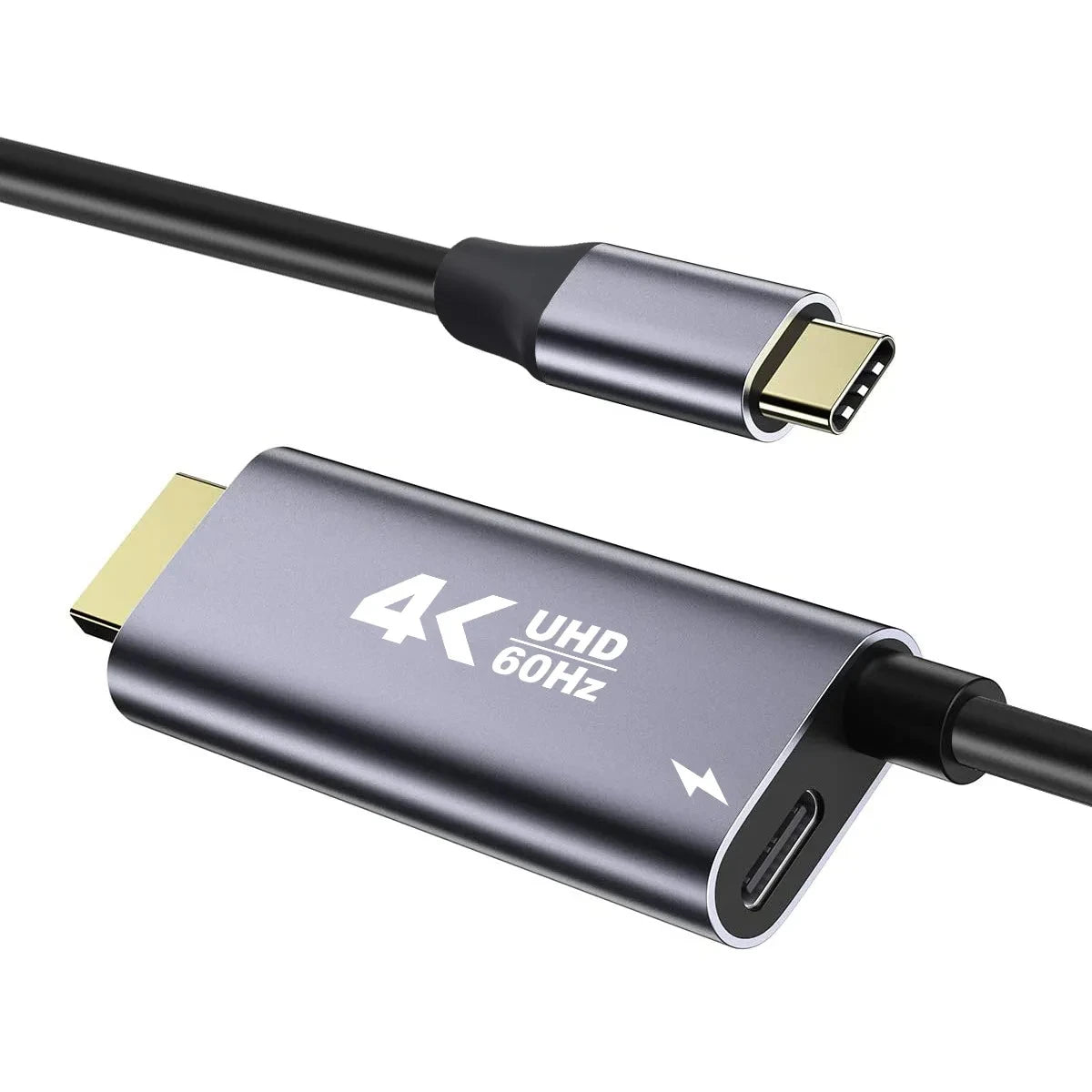 USB-C auf HDMI Kabel 4K60Hz 100W Schnellladung 1,8m