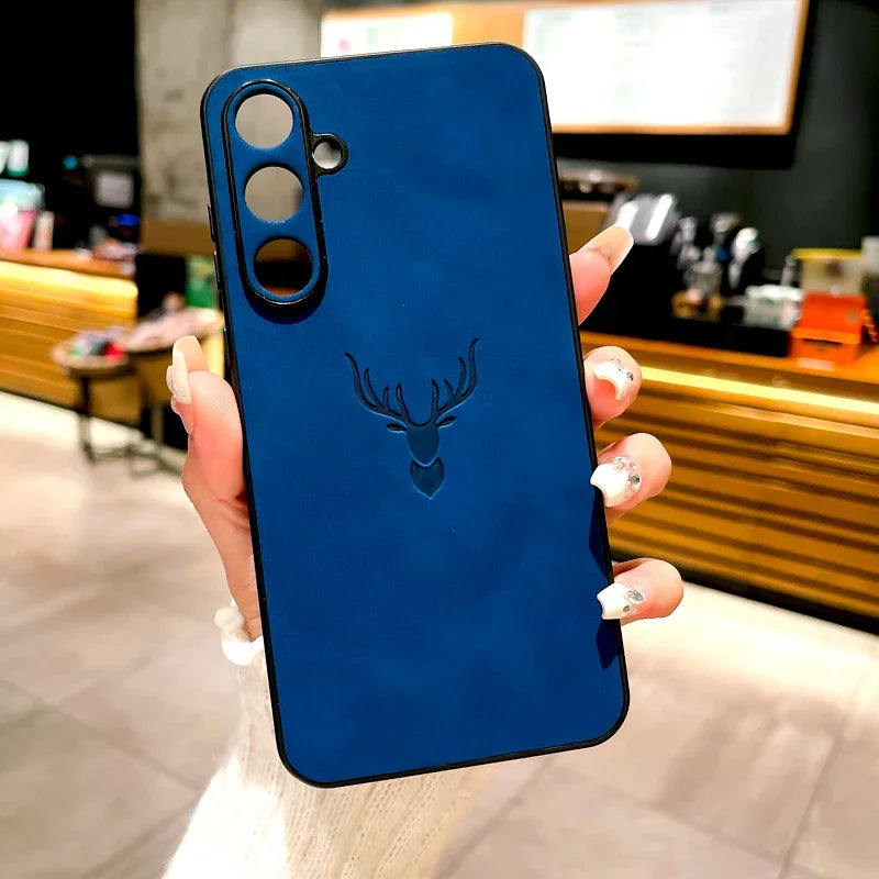 Retro Leder Handyhülle für Samsung Galaxy Modelle