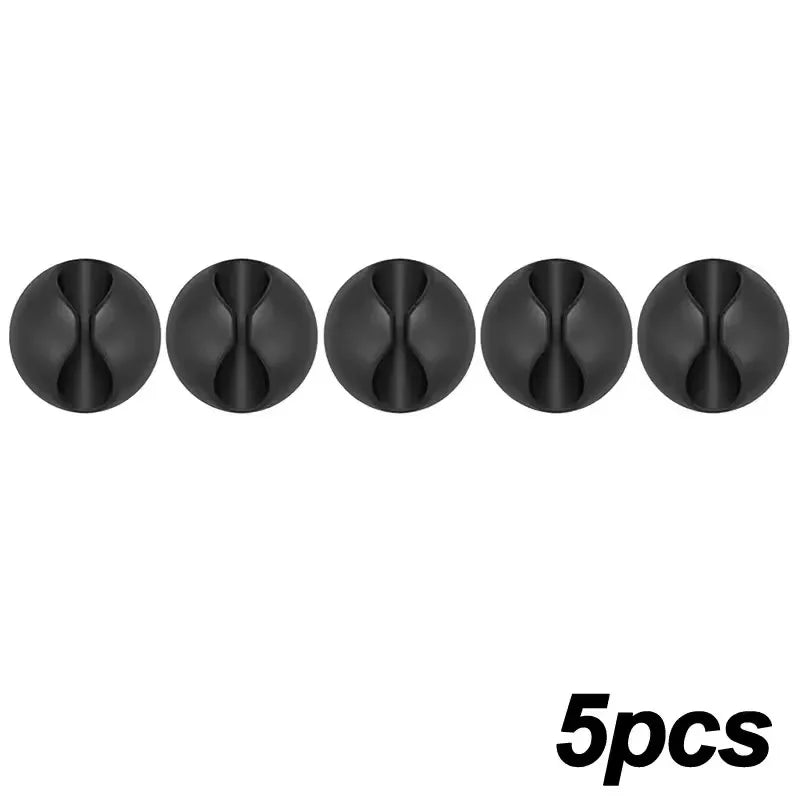 Mini Kabel Organizer Clips 5/50 Stück für Schreibtisch