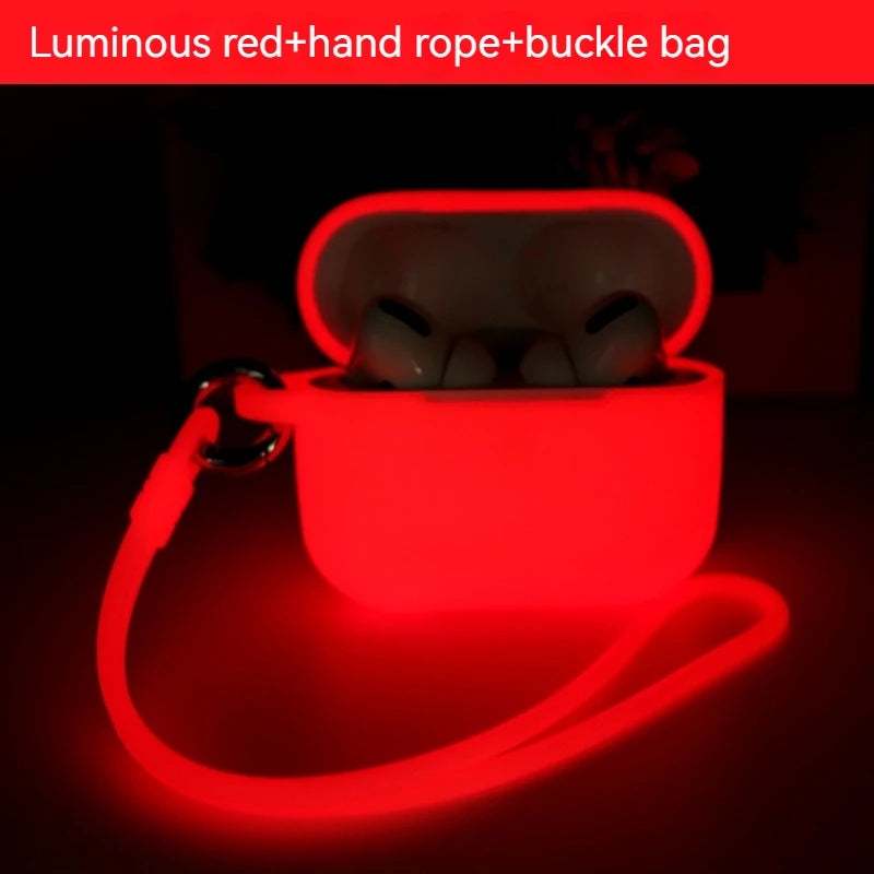 Leuchtende Silikonhülle für AirPods Schutzcase