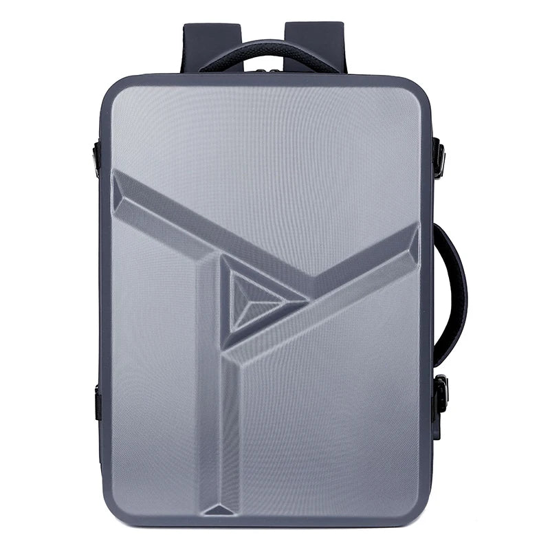 Herren 17" Laptop Rucksack Hartschale