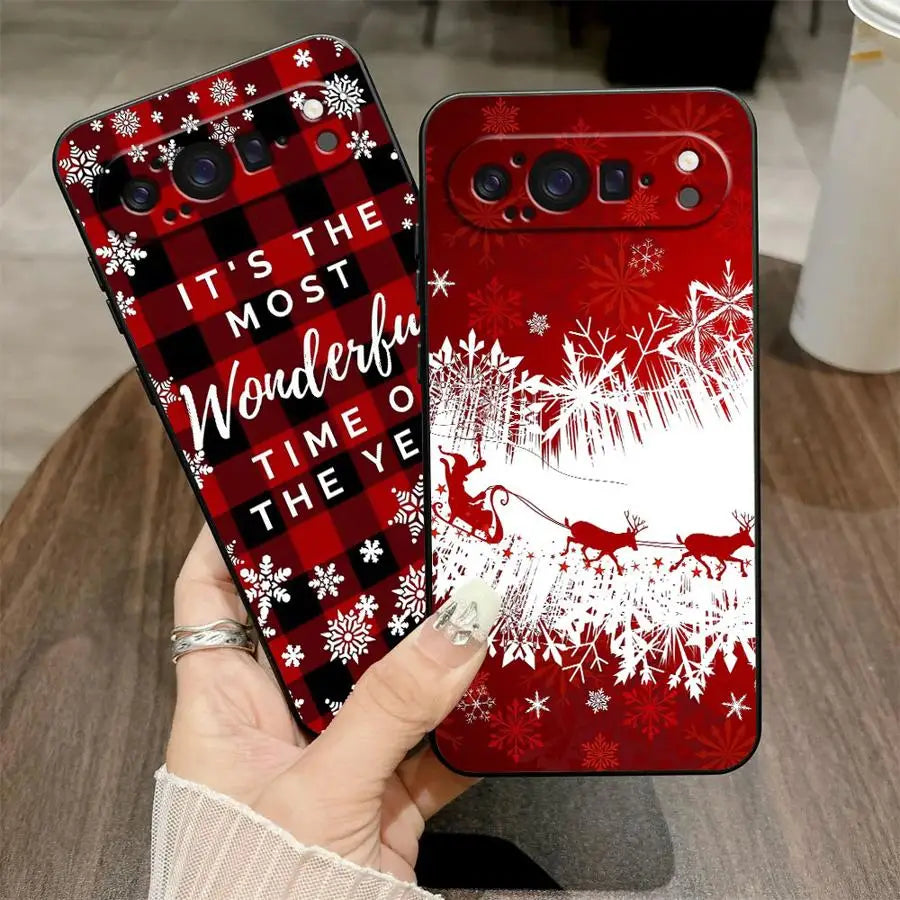 Weihnachtsbaum Hülle für Google Pixel Serie