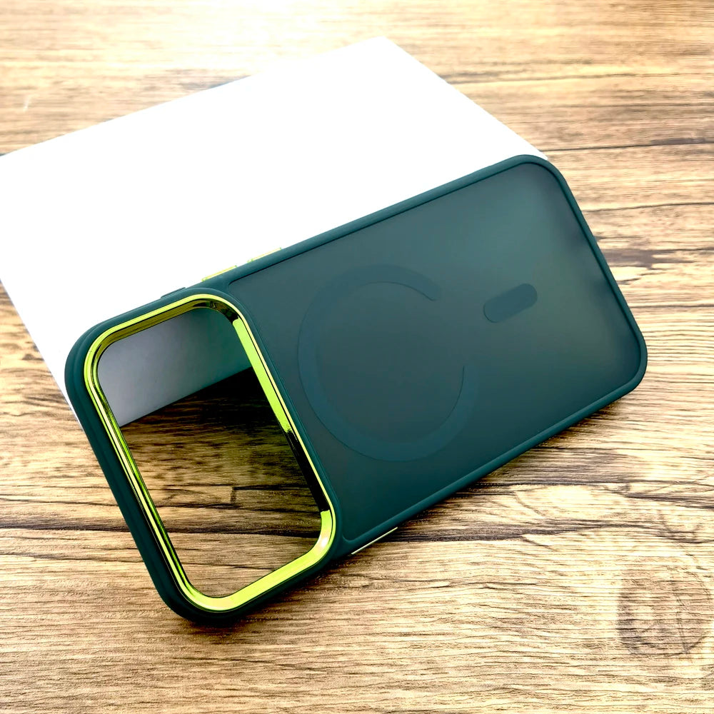 Matte durchsichtige Luxus-Hülle für iPhone 17 Pro