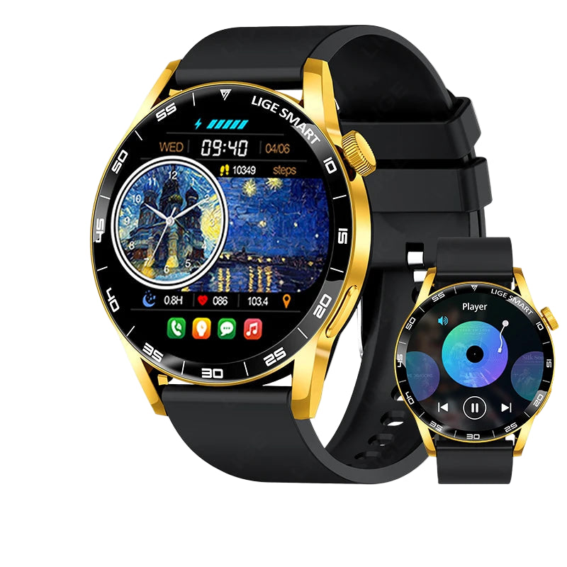 Full Touch Smartwatch mit AI Sprachassistent & Bluetooth
