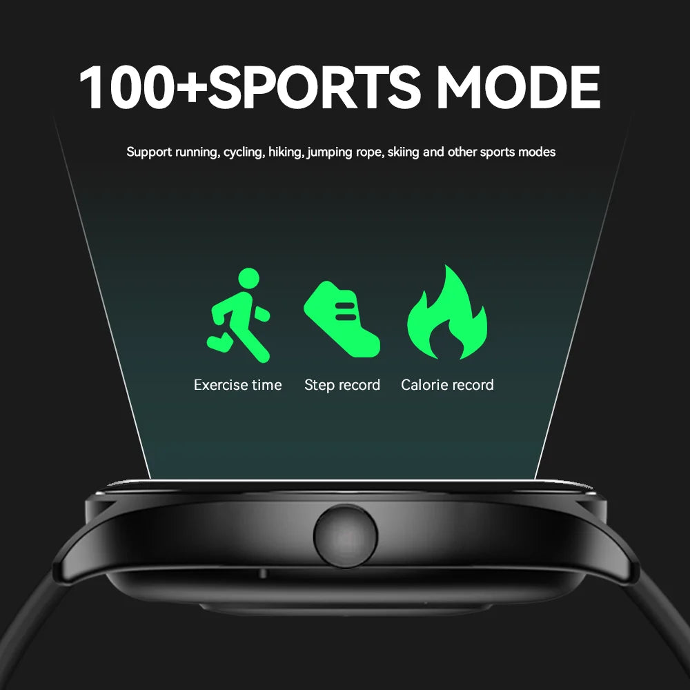 2025 Smartwatch mit Bluetooth & IP68 Schutz