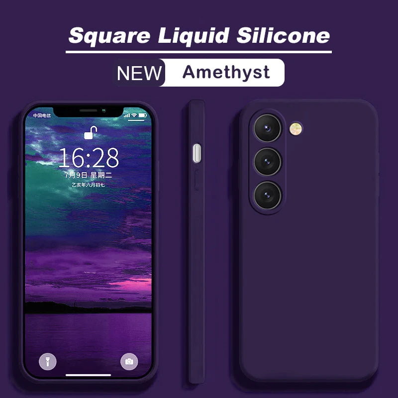 Silikonhülle für Samsung S25 S24 S23