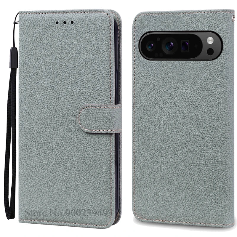 Leder Flip Wallet Hülle für Google Pixel 10 Pro XL