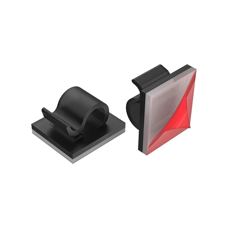 Selbstklebende Kabelclips für Büro, Auto und Zuhause