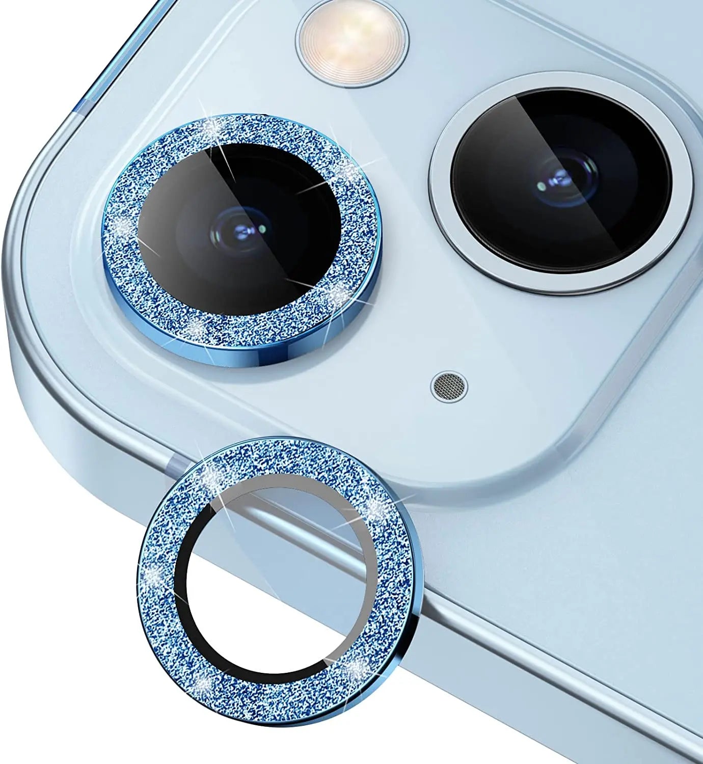 Glitzer Diamant Kamera Schutzglas für iPhone 17 Pro Max