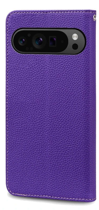 Leather Flip Wallet Case for Google Pixel 10 Pro XL