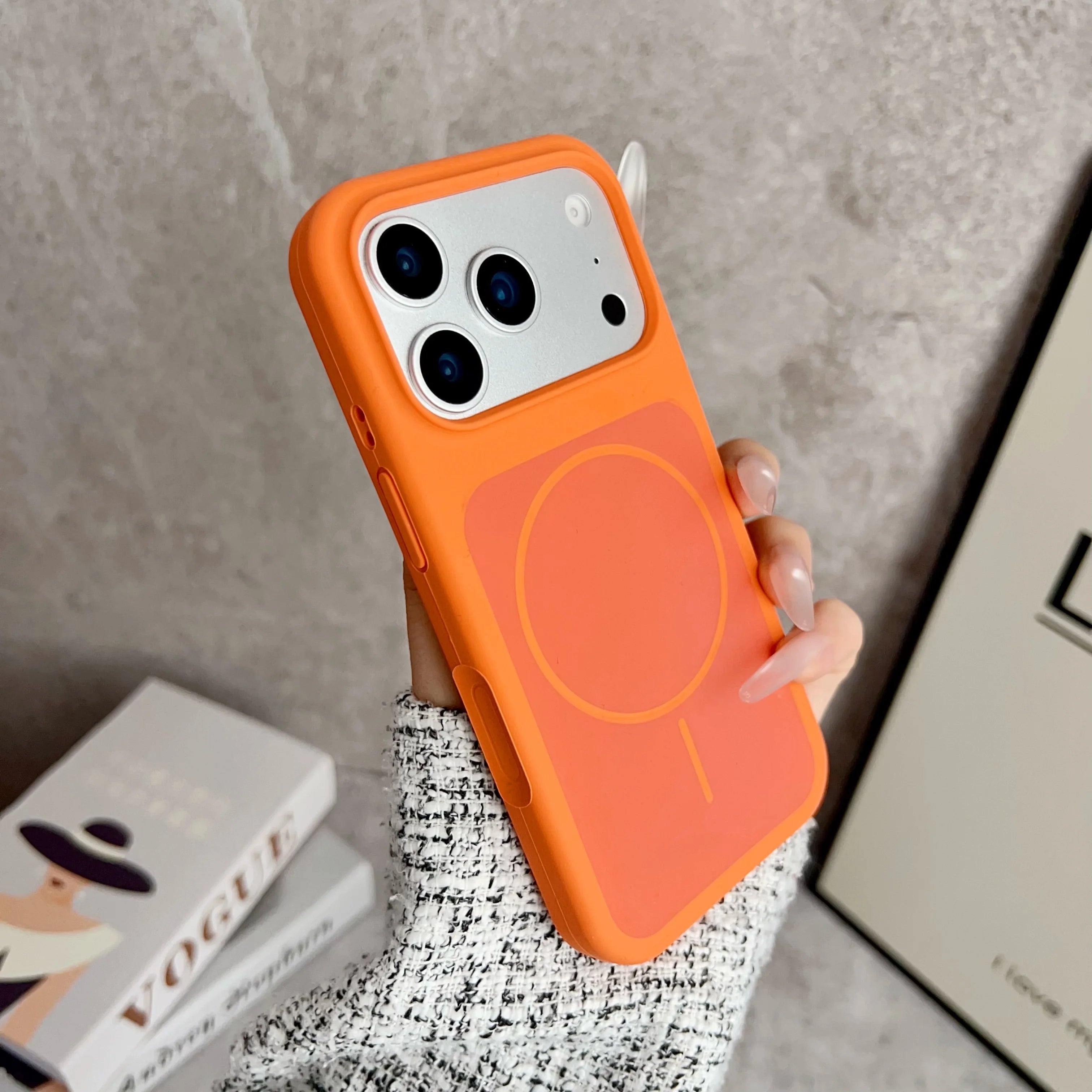 Silikon Hülle für iPhone 17 Pro Max Magsafe