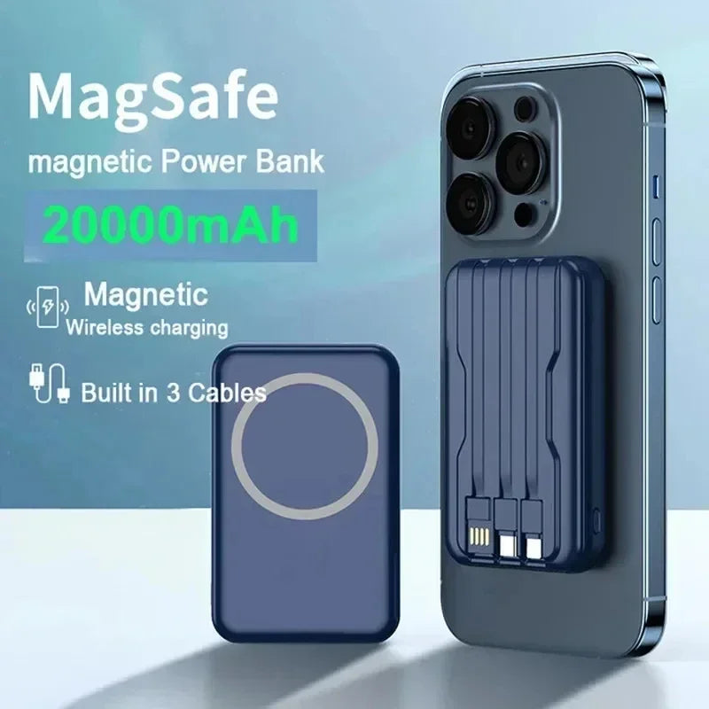 Magnetische Powerbank 20000mAh für iPhone