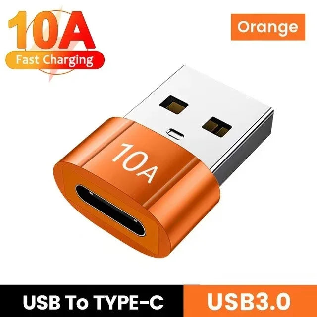 USB-zu-Typ-C Adapter 10A OTG Konverter