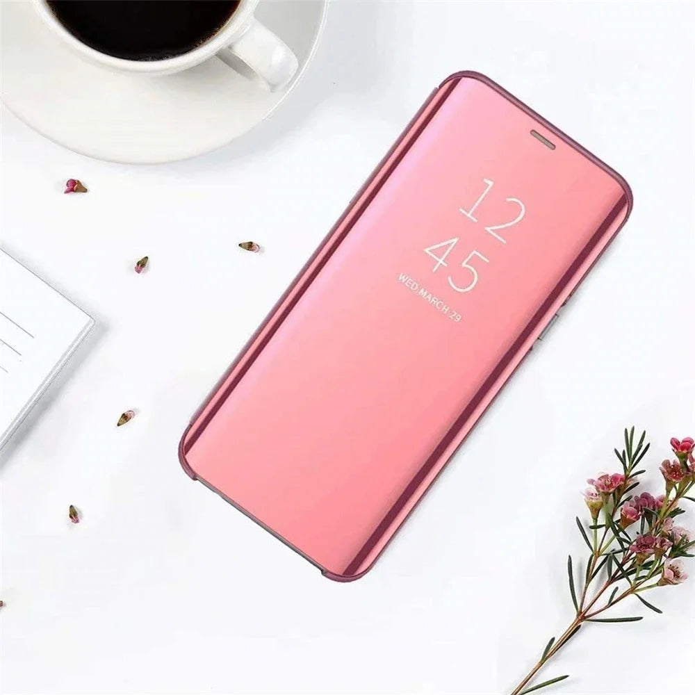 Luxuriöse Smart Lederhülle für Samsung Galaxy S25 Ultra