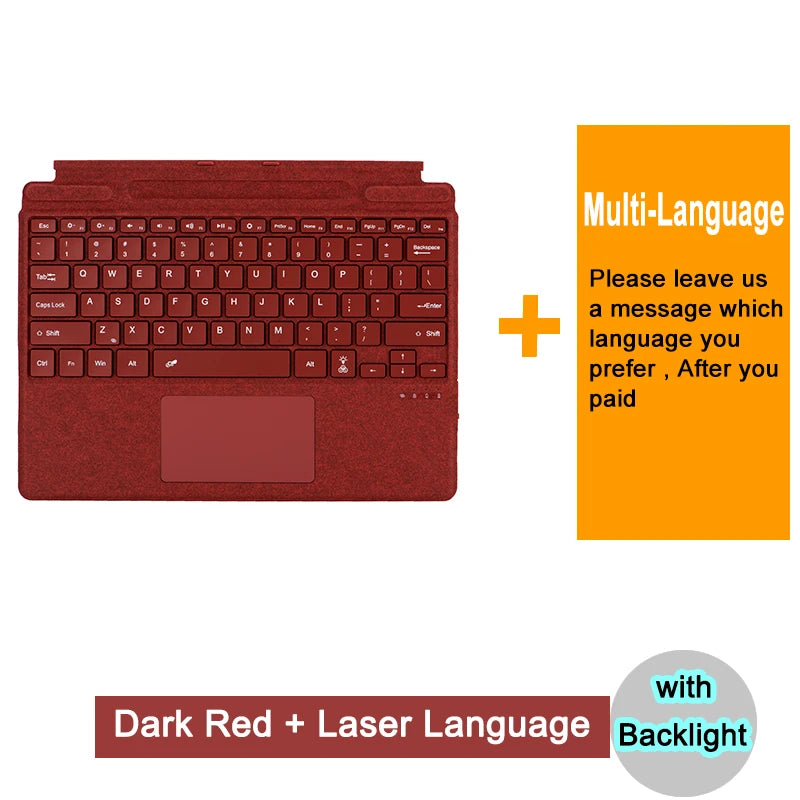 Surface Pro Bluetooth-Tastatur mit Touchpad 2025