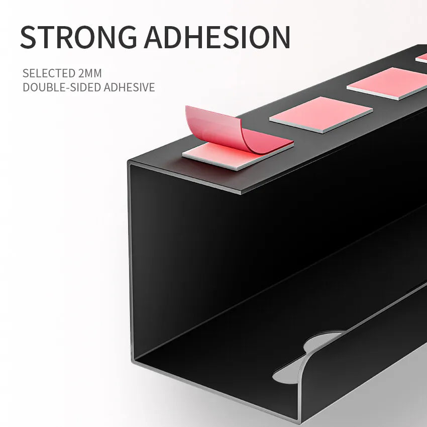 Kabel-Organizer Unter Schreibtisch Selbstklebend Praktisch