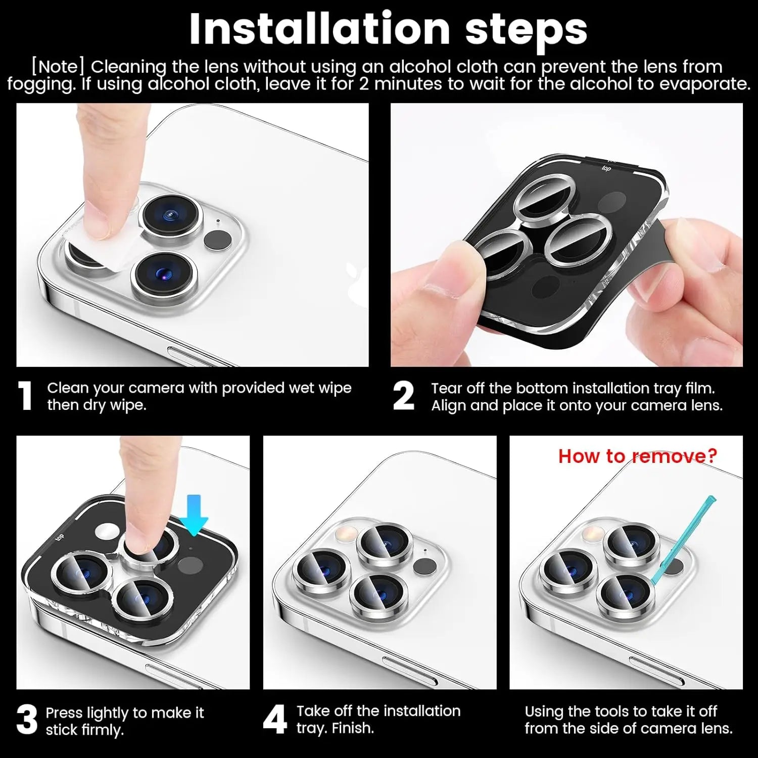 Glitzer-Diamant Kameraobjektivschutz für iPhone – NYFundas