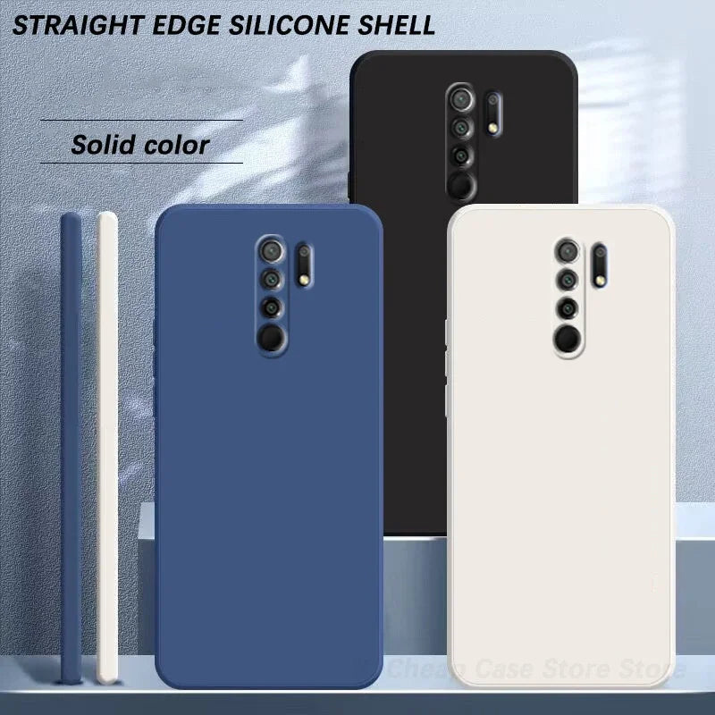Liquid silicone case for Xiaomi Redmi 9