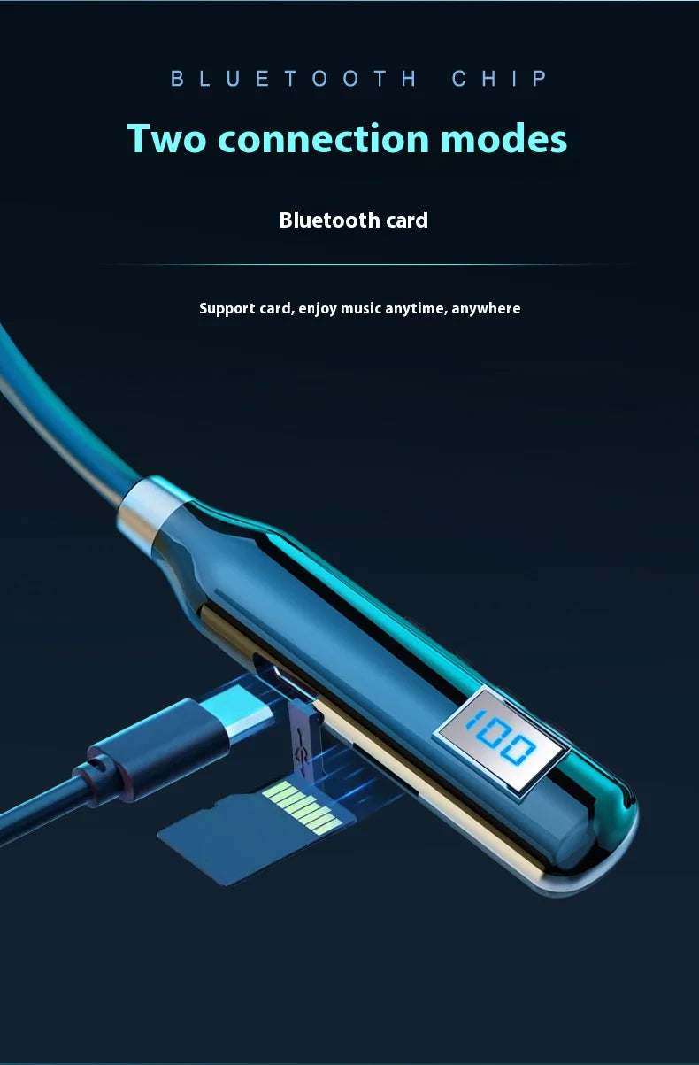 Bluetooth Kopfhörer Nackenband In-Ear mit Mic