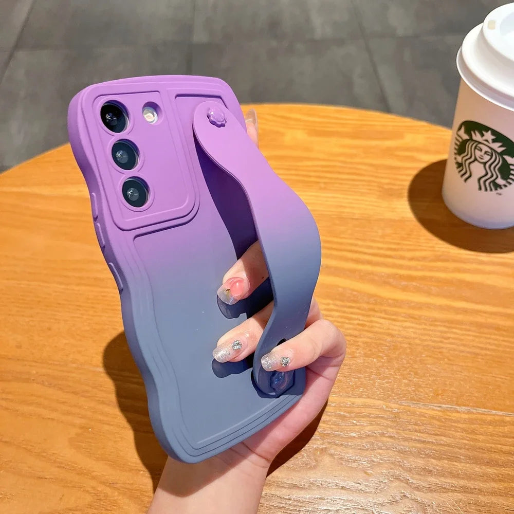 Gradient Armband Hülle mit Halterung für Galaxy