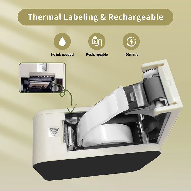 Marklife P15 Mini Bluetooth Etikettendrucker tragbar