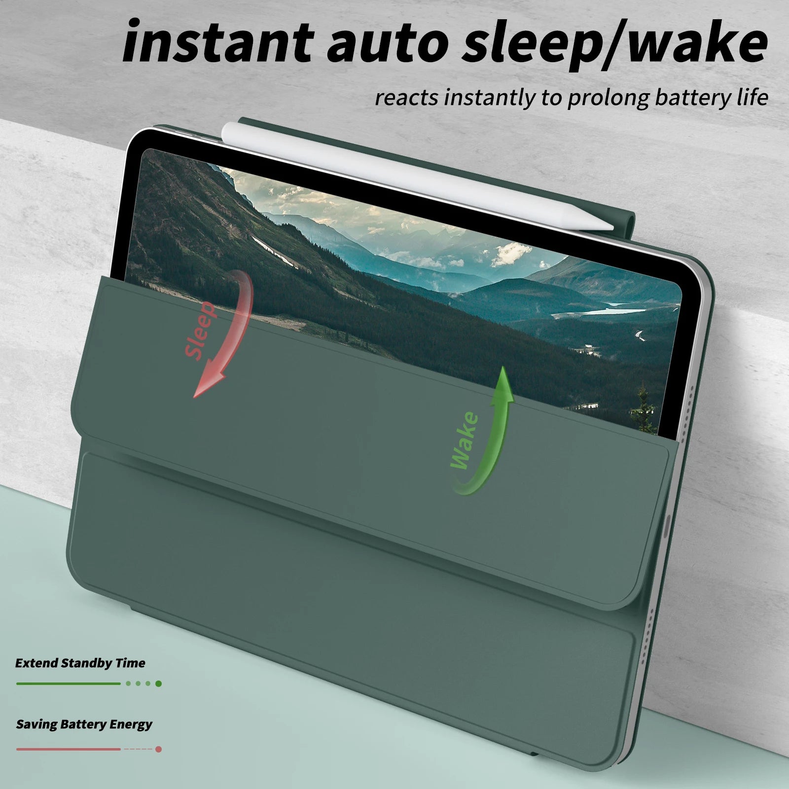 ZOYU Magnetic Case for iPad 2022