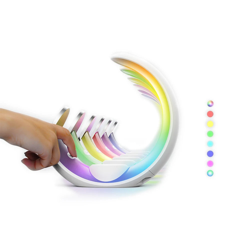 4-in-1 Magnetische Kabellose Ladestation mit Lampe