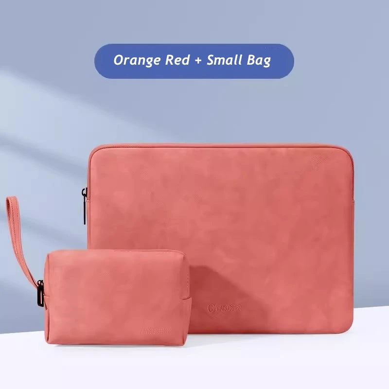 Elegante PU-Leder Laptoptasche für MacBook & Notebook