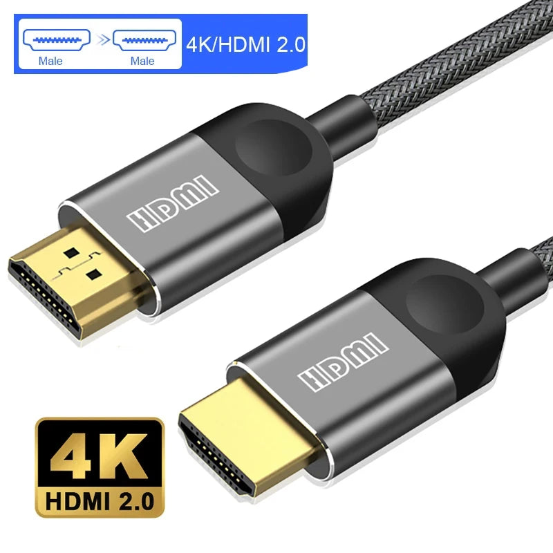 HDMI 2.0 Kabel 4K für TV, Konsole, Projektor