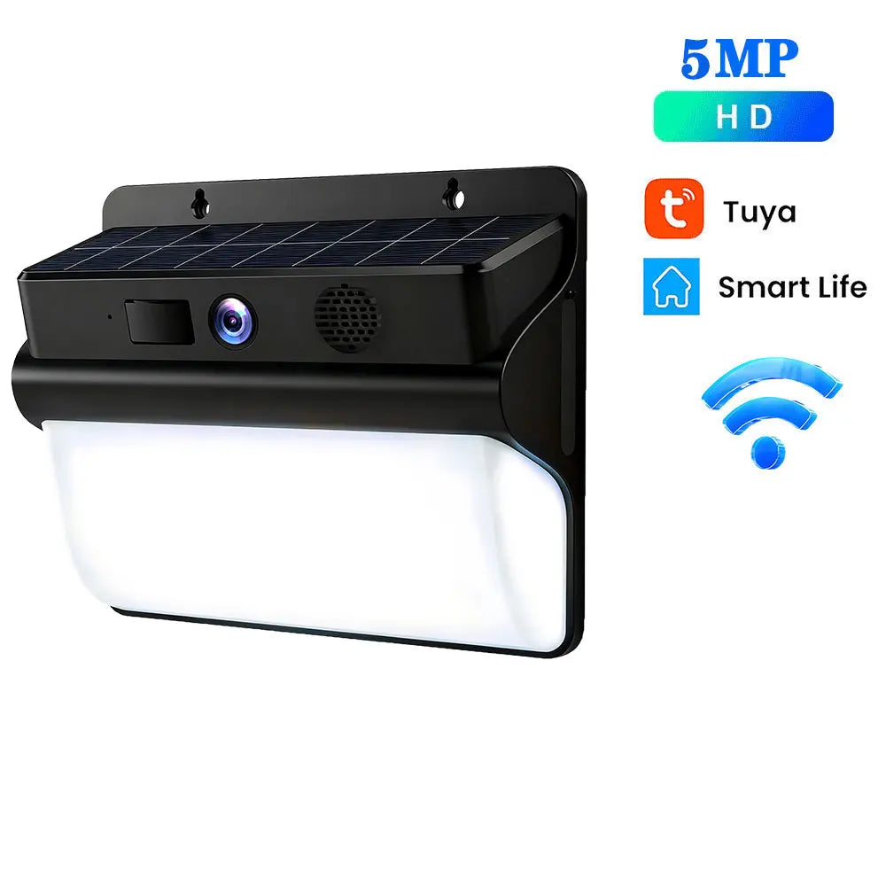 2K solar camera with Wi-Fi, battery & color night vision