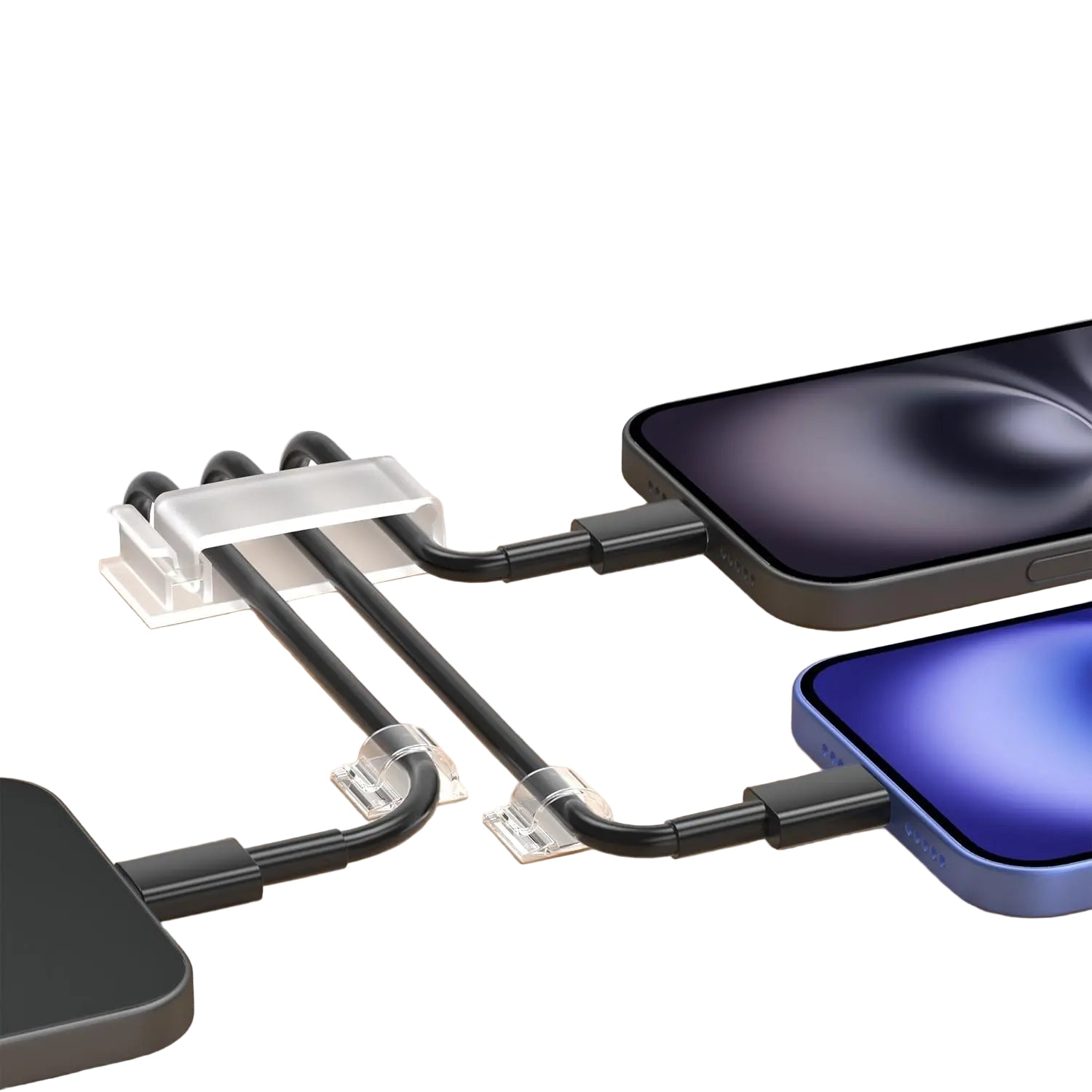 70-teiliges Kabelmanagement Set Büro & Zuhause