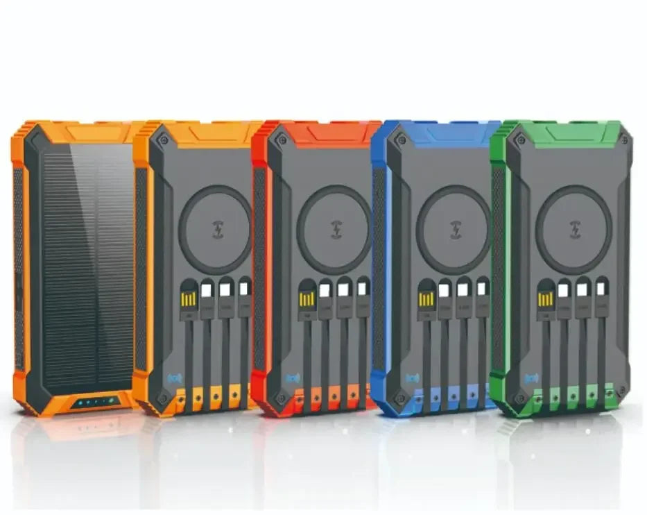 Solar Powerbank 20000mAh wasserdicht mit Typ-C