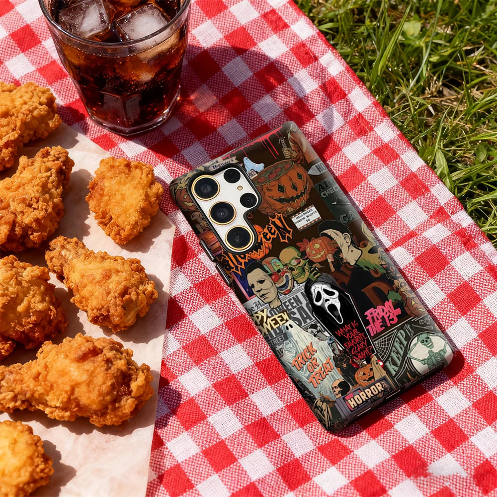 Halloween Horror Handyhülle Galaxy S25 S24 S23