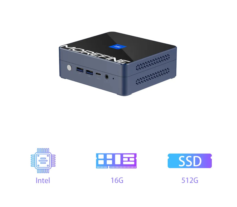 Leiser Mini-PC mit N150 CPU und Windows 11 Pro