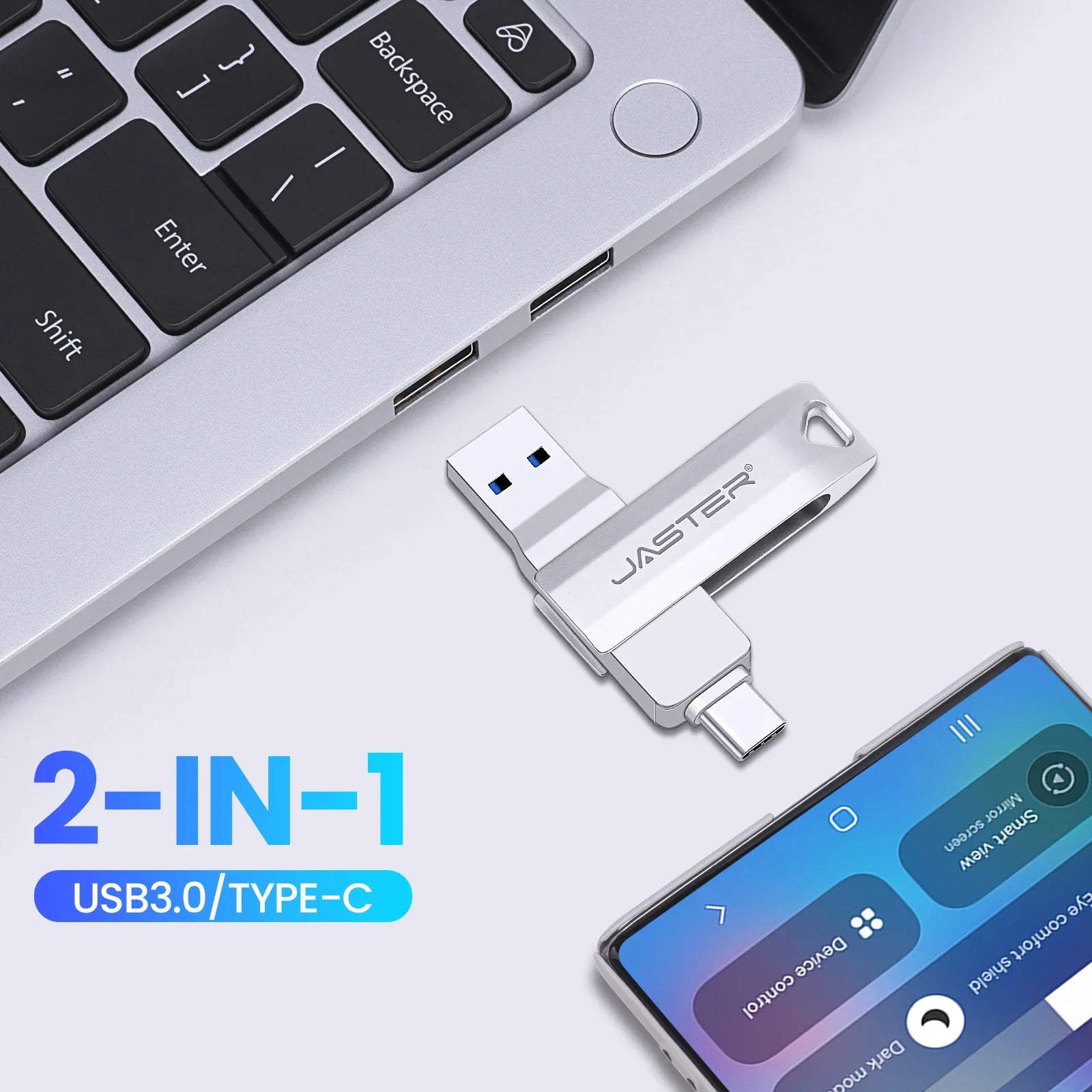 Type C 3-in-1 USB 3.0 Flash Drive 16-256 GB