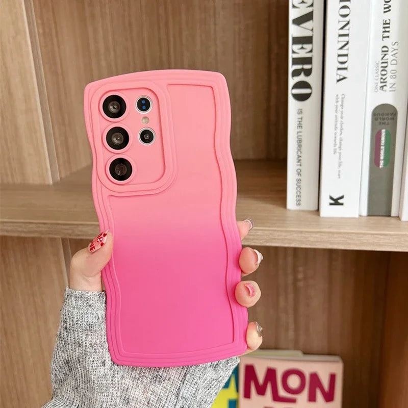 Gradient Armband Hülle mit Halterung für Galaxy