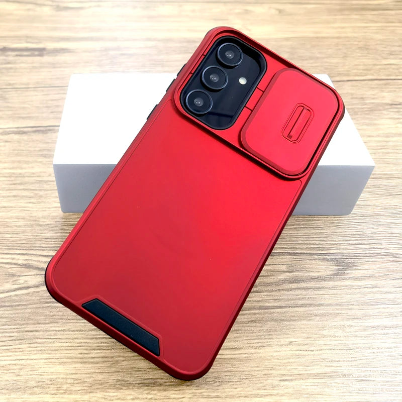 Stoßfeste Rüstungshülle mit Kameraschutz für Samsung Galaxy S25