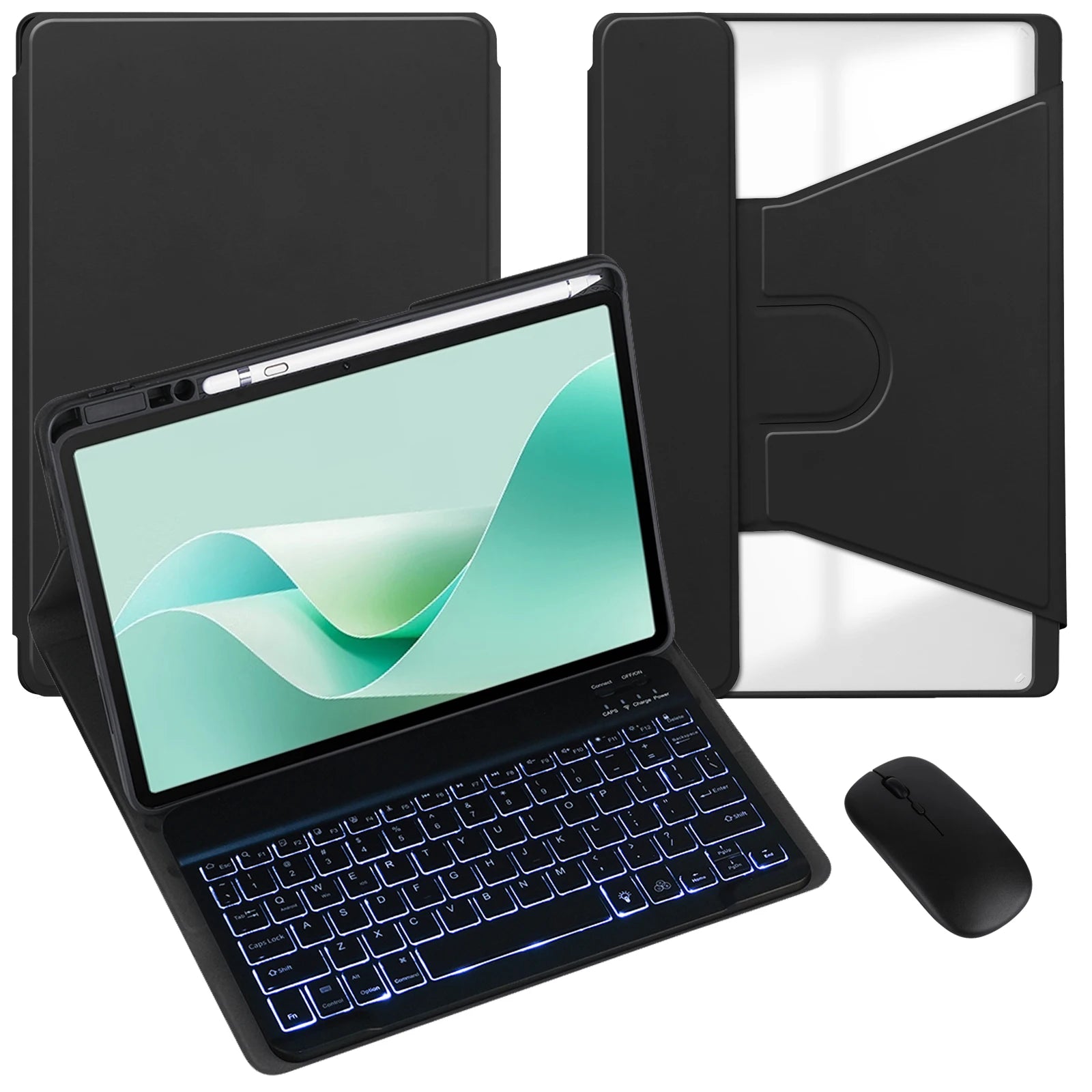 360° Drehbare Hülle mit Tastatur iPad Air Pro