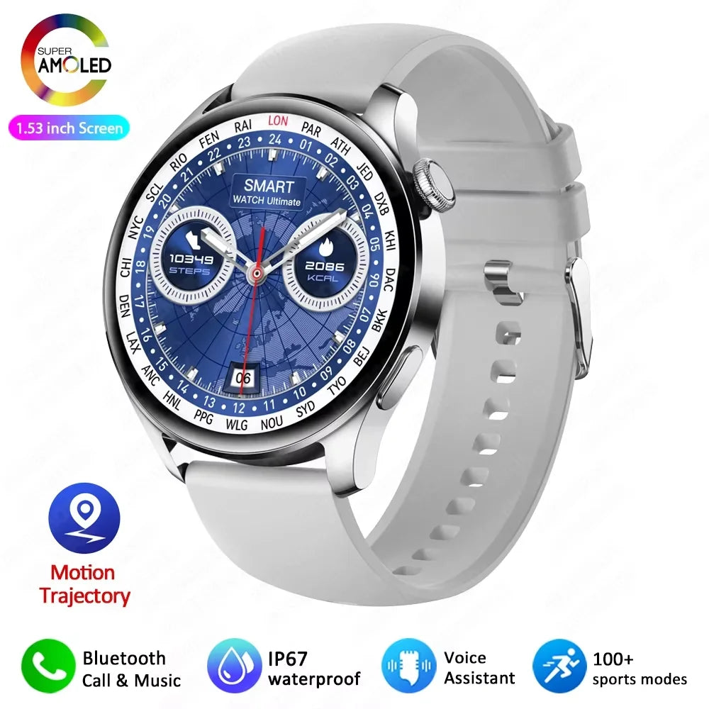 Ultradünne Outdoor-Smartwatch mit Gesundheitsüberwachung