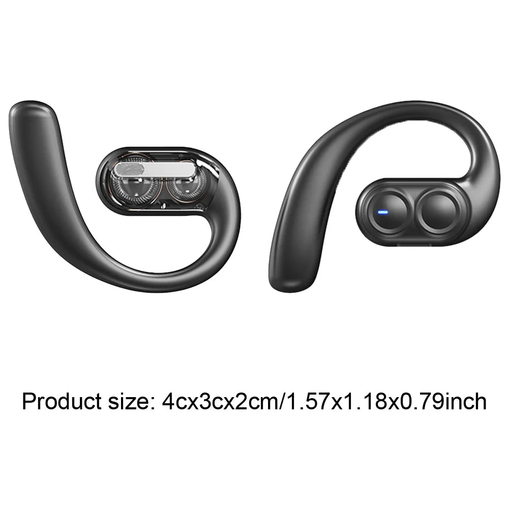 Bluetooth 5.4 Ein-Ohr Sport Headset