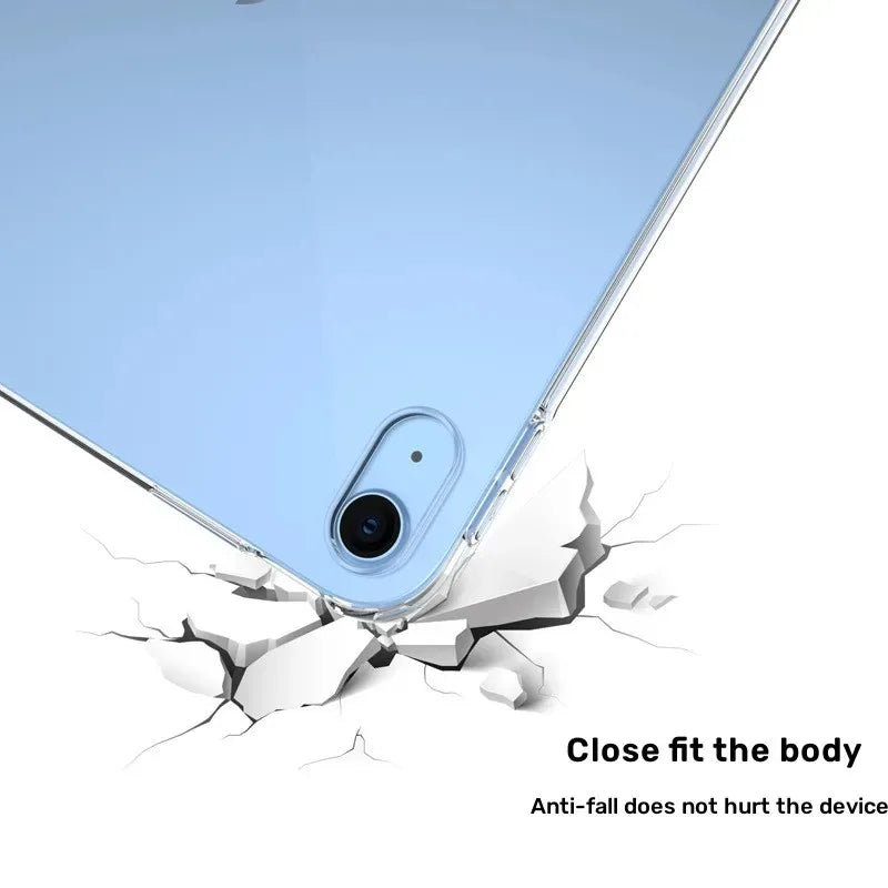 Ultra-thin transparent case for iPad