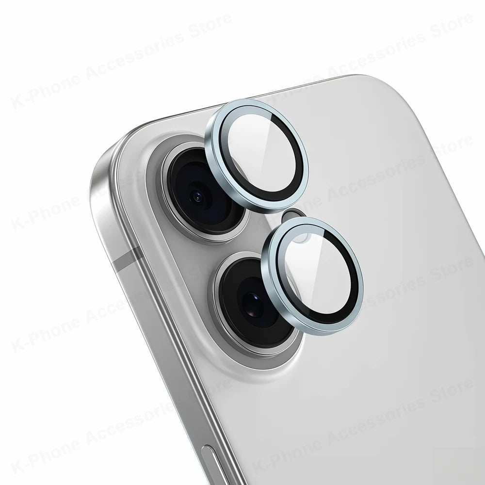 Aluminum camera protective ring for iPhone 17