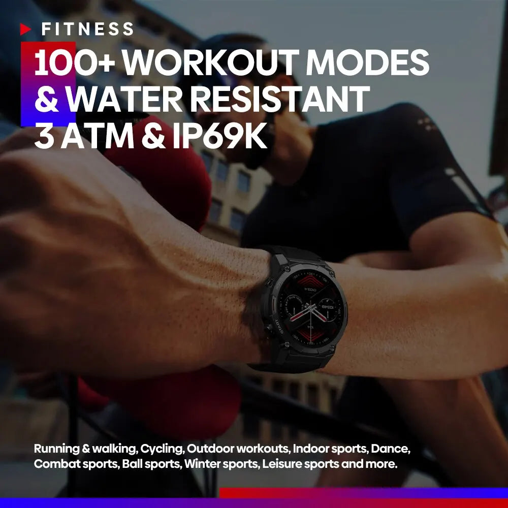 1,43" AMOLED Smartwatch mit Anruf- und Sportfunktionen