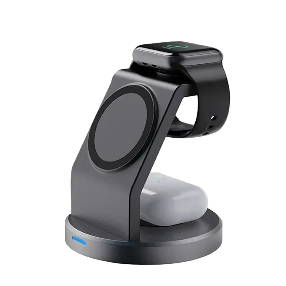 3-in-1 Magnetisches Schnellladegerät für iPhone & Watch