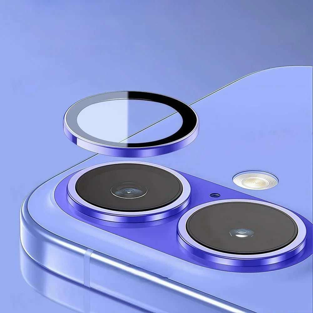 Aluminum camera protective ring for iPhone 17
