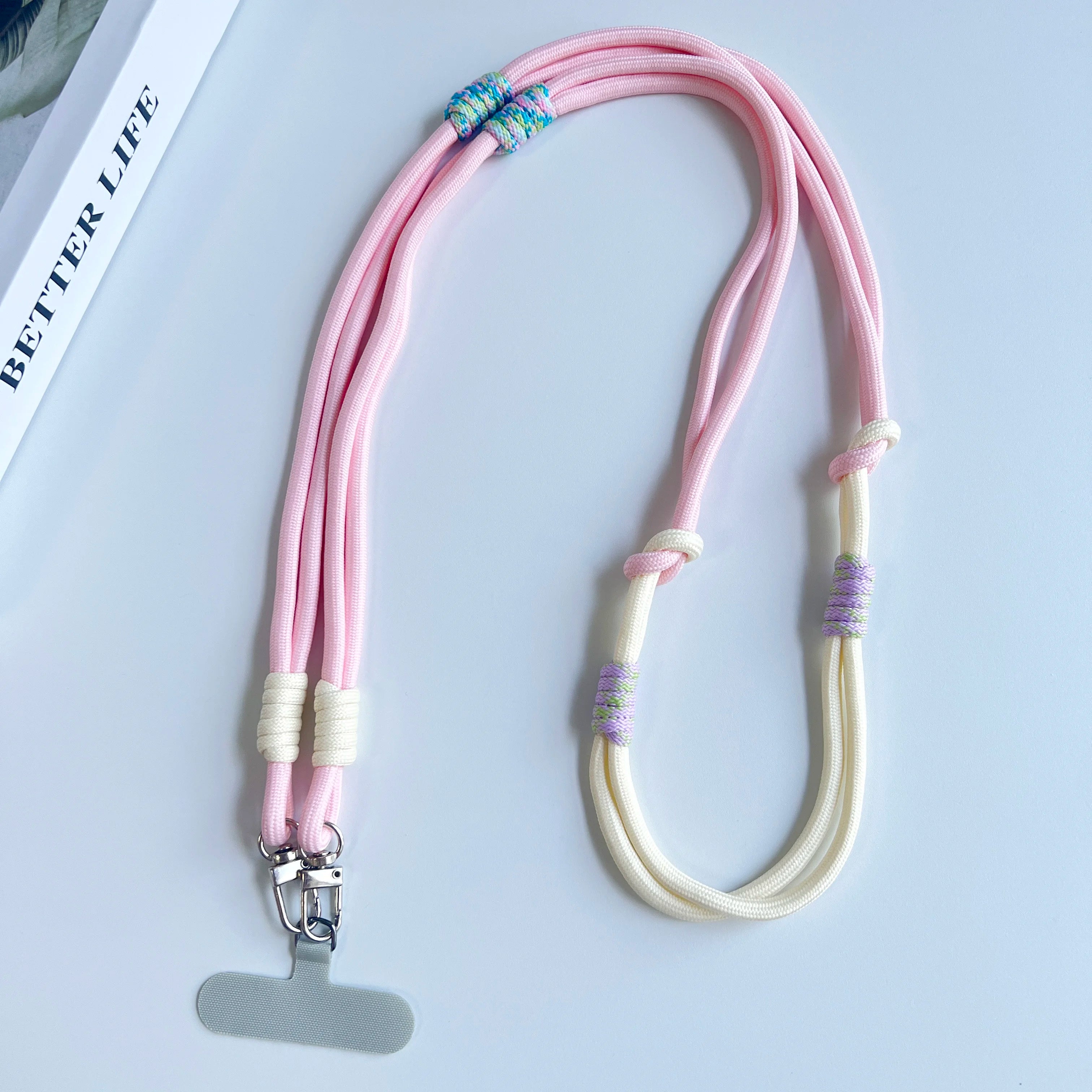 Personalisierter Trend Doppel-Farbiger Handy-Lanyard