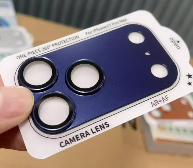 Luxury camera lens protector for iPhone 17 series